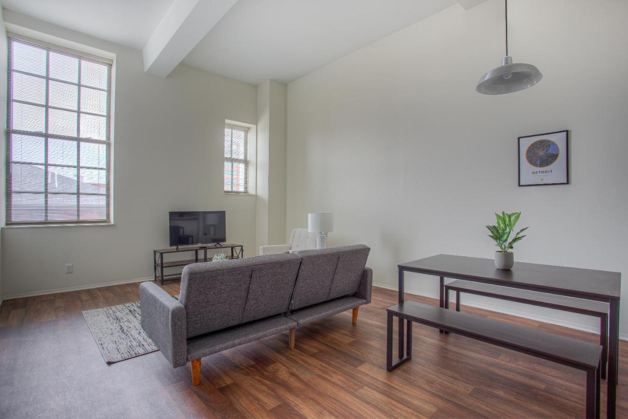 Ferienwohnung Frontdesk I River Place Apts Rivertown Detroit Zimmer foto